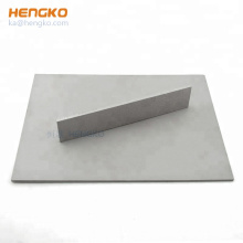 HENGKO 0.5 2 microns stainless steel 316 air diffuser sheet can be used in the chemical industry, the pharmaceutical industry